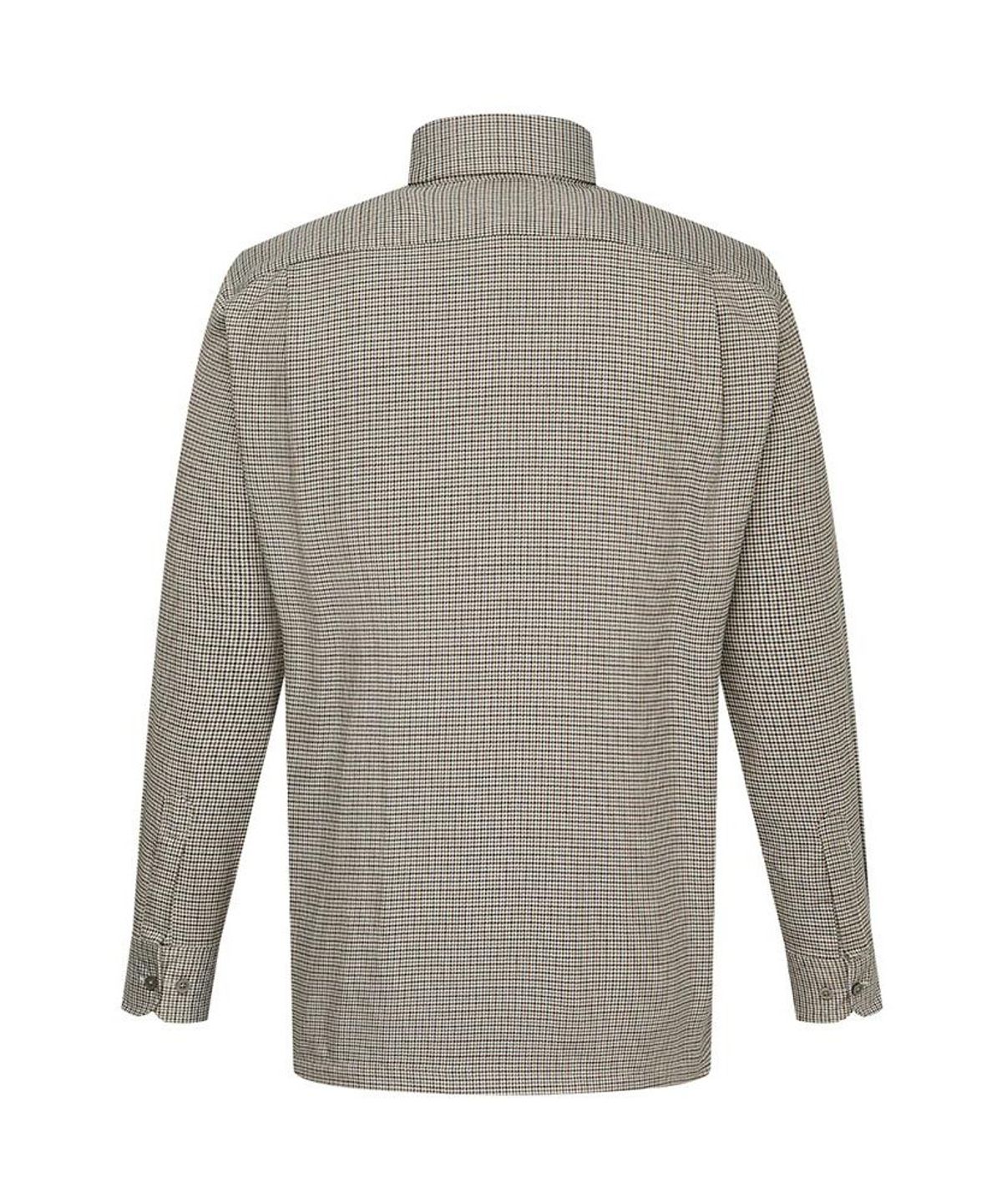 닥스셔츠(DAKS SHIRTS) 이지케어 폴리혼방 체크셔츠 레귤러핏 베이지_DLW2SHCL403I1