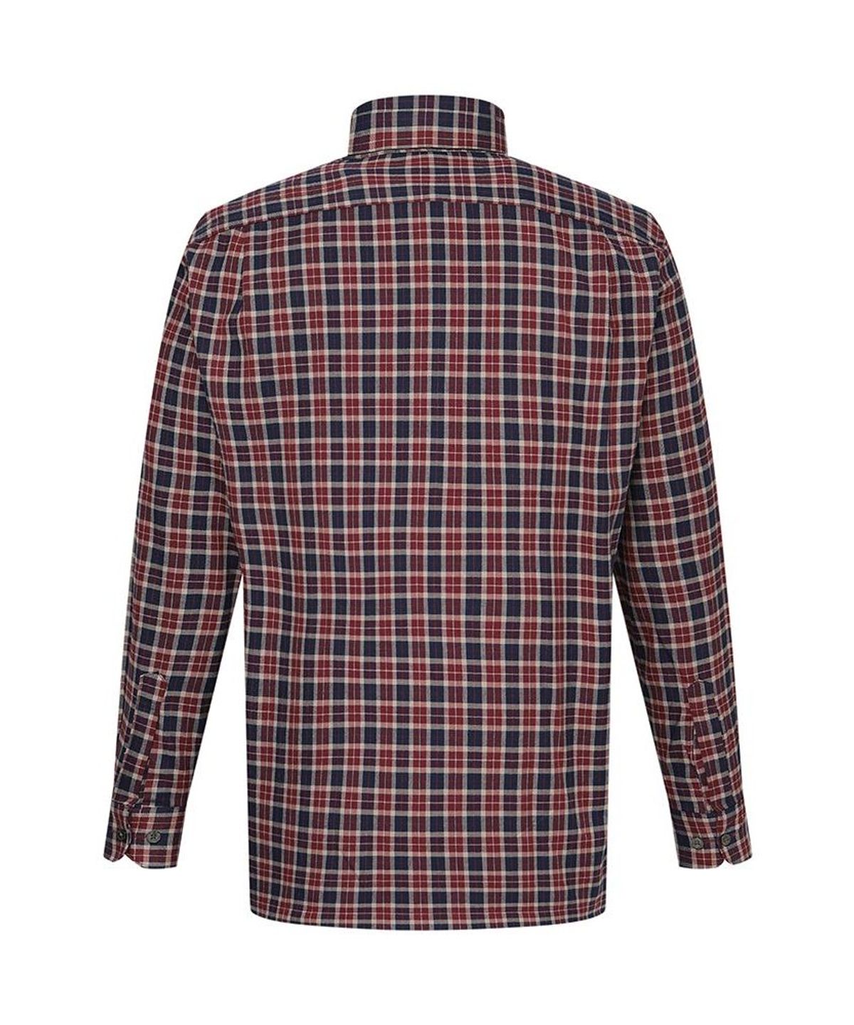 닥스셔츠(DAKS SHIRTS) 이지케어 폴리혼방 체크셔츠 레귤러핏 레드_DLW2SHCL413R1