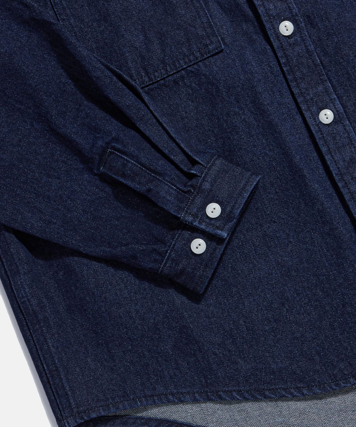 에스피오나지(ESPIONAGE) 2 Pocket Denim Shirt Dark Indigo