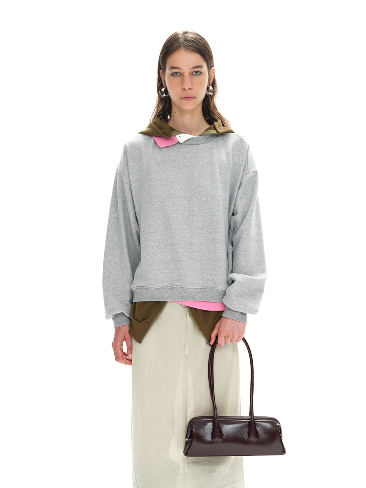 오소이(OSOI) BOAT WIDE MINI [DARK PLUM]