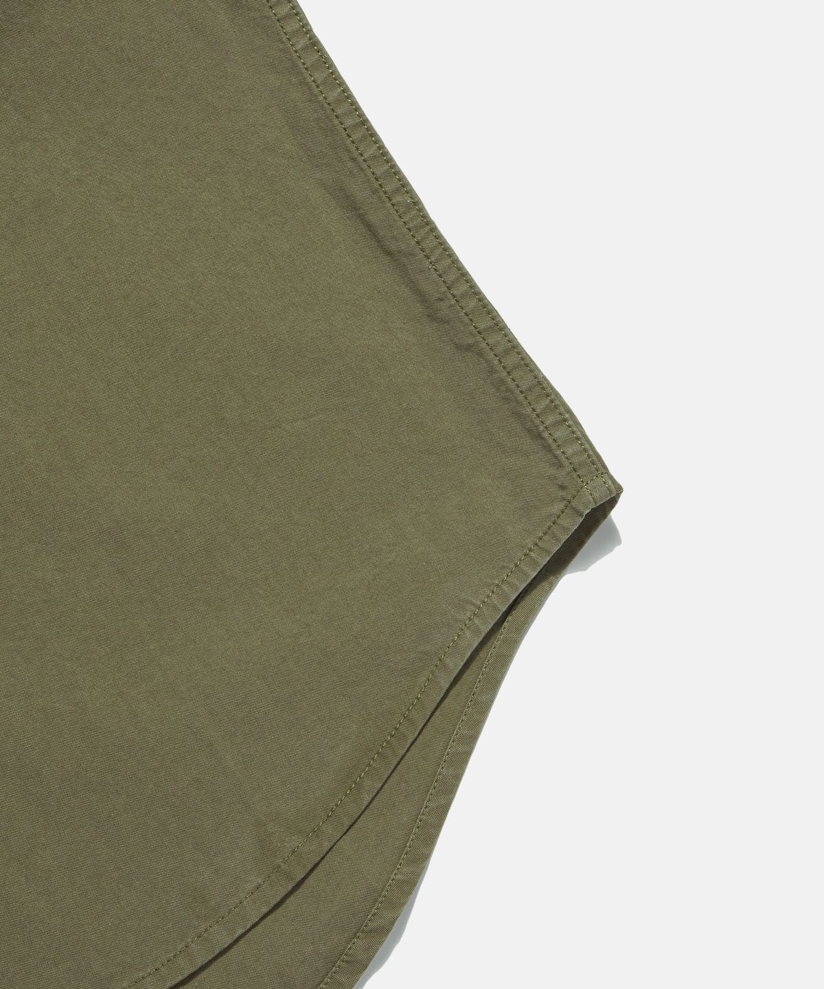 에스피오나지(ESPIONAGE) Washed 2 Pocket Shirt Olive Khaki