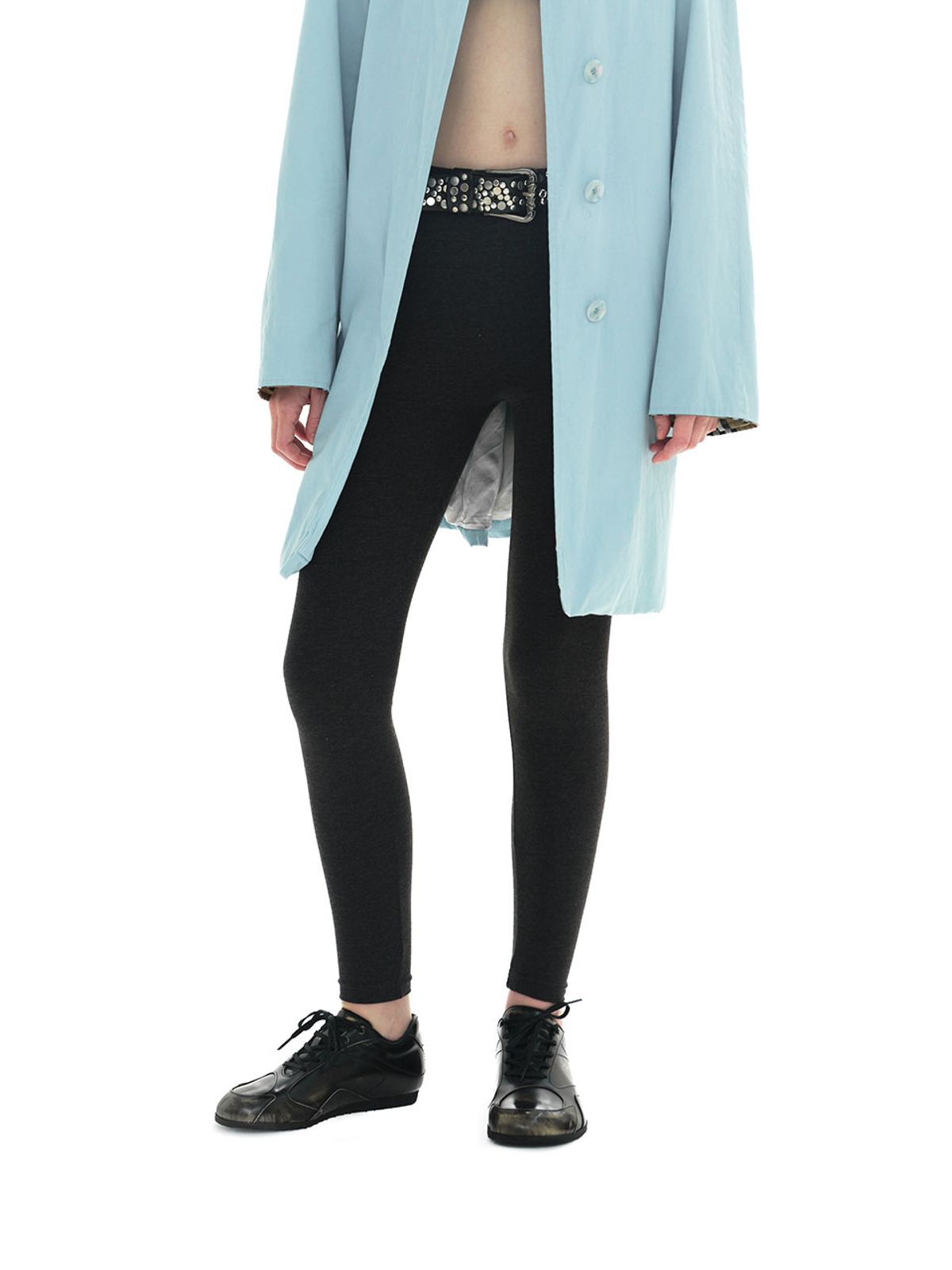 오소이(OSOI) TEDDY SNEAKERS [HAZY BLACK]