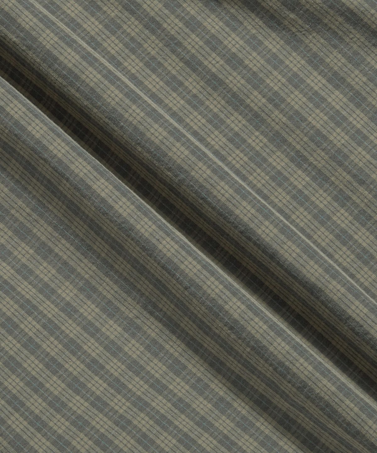 에스피오나지(ESPIONAGE) Vintage Check Mil Shirt Olive