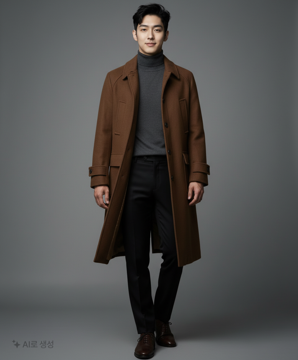무신사 스탠다드(MUSINSA STANDARD) 겨울 기타 코트 M