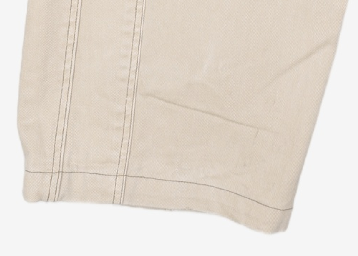 헤더헬렌(HEDER HELEN) REPAIR CARGO BEIGE GARMENT PANTS FREE