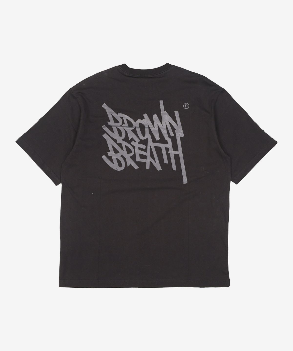 브라운브레스(BROWNBREATH) TAG RB TEE - BLACK L