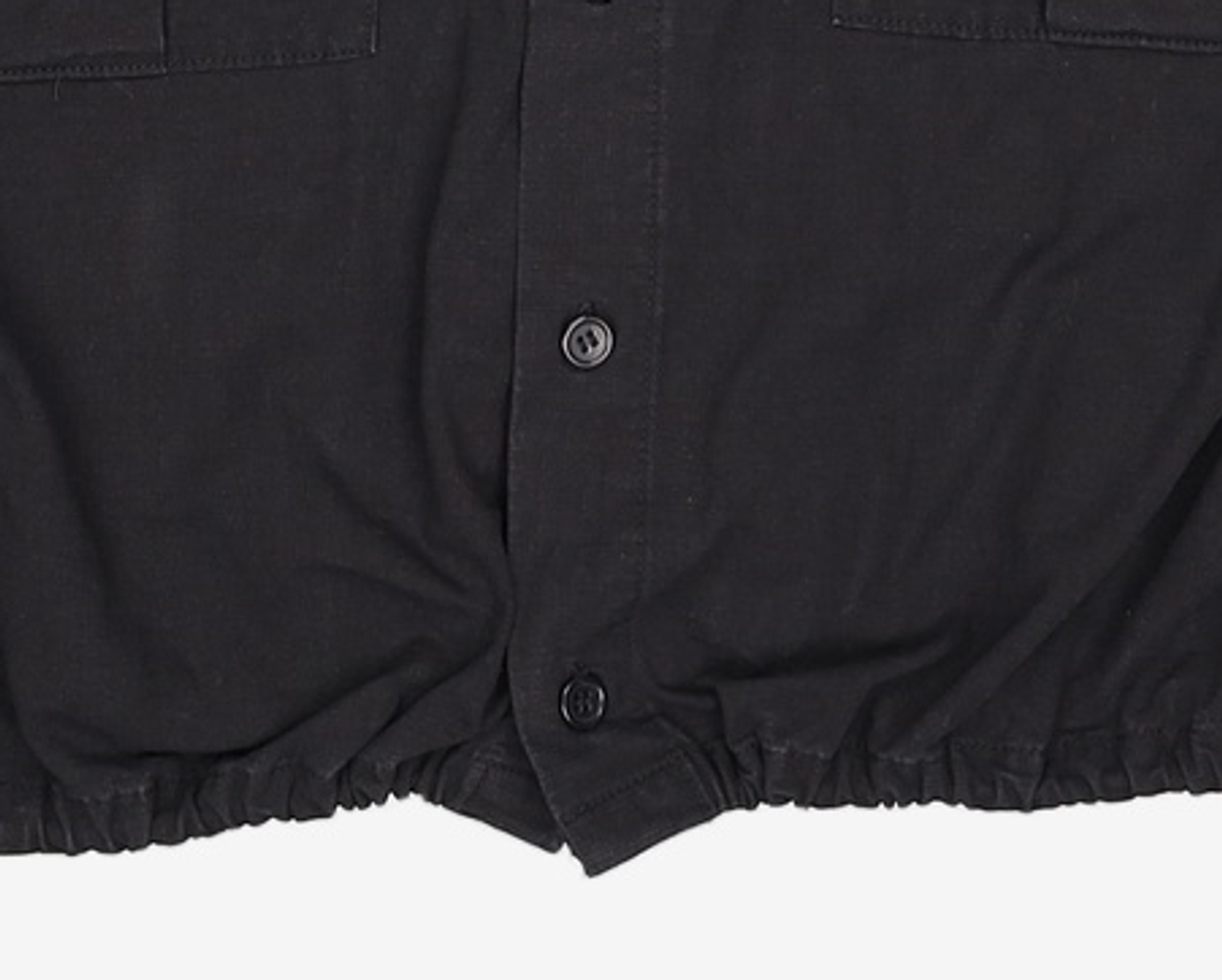 미니멀프로젝트(MINIMALPROJECT) 와이드 M65 셔츠 자켓 MJK118 [BLACK] M