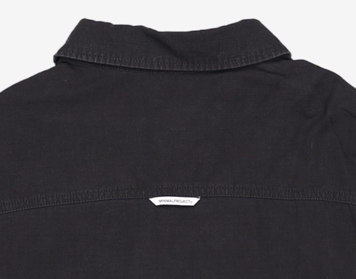 미니멀프로젝트(MINIMALPROJECT) 와이드 M65 셔츠 자켓 MJK118 [BLACK] M
