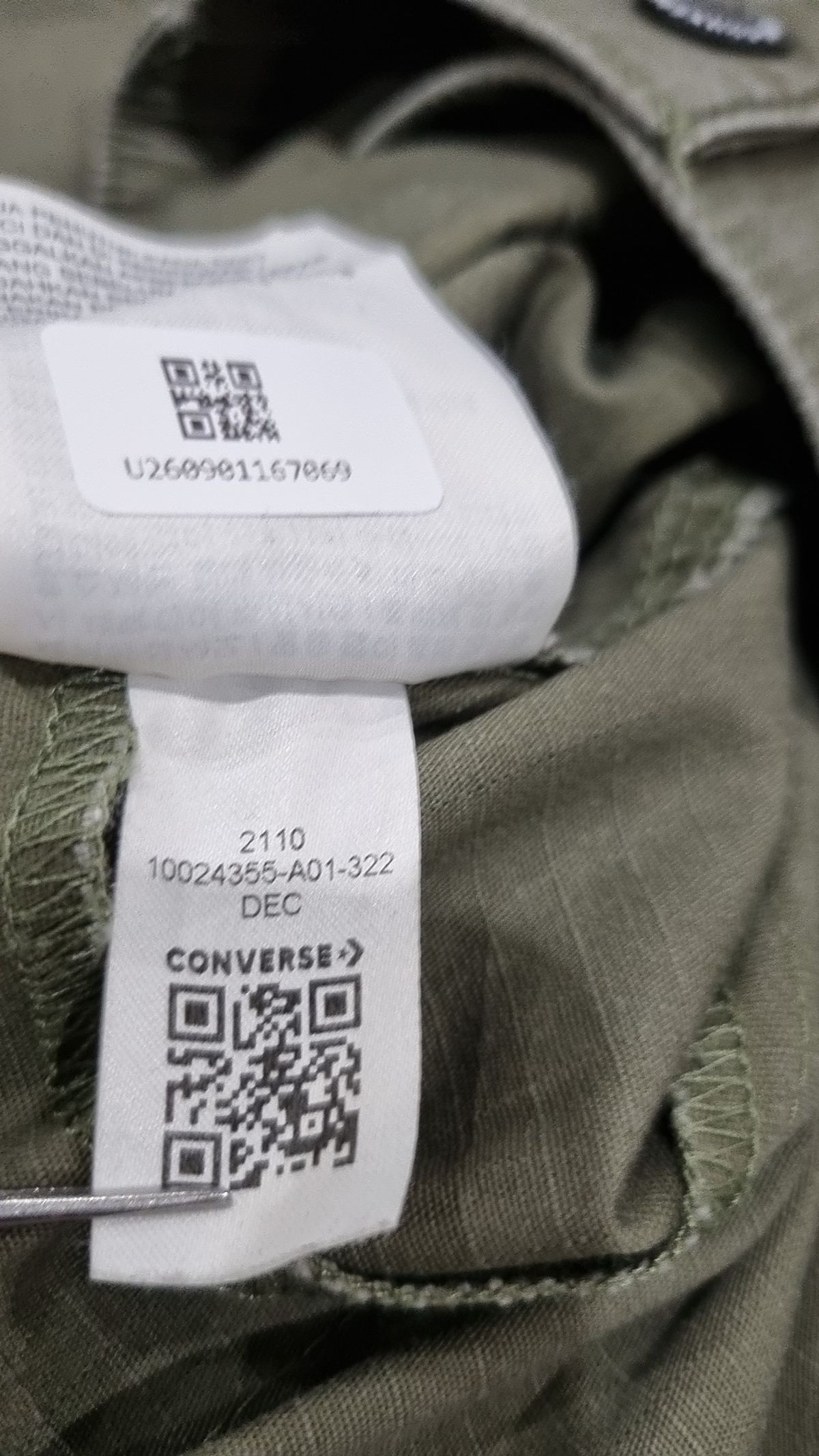 컨버스(CONVERSE) 코튼 팬츠 M