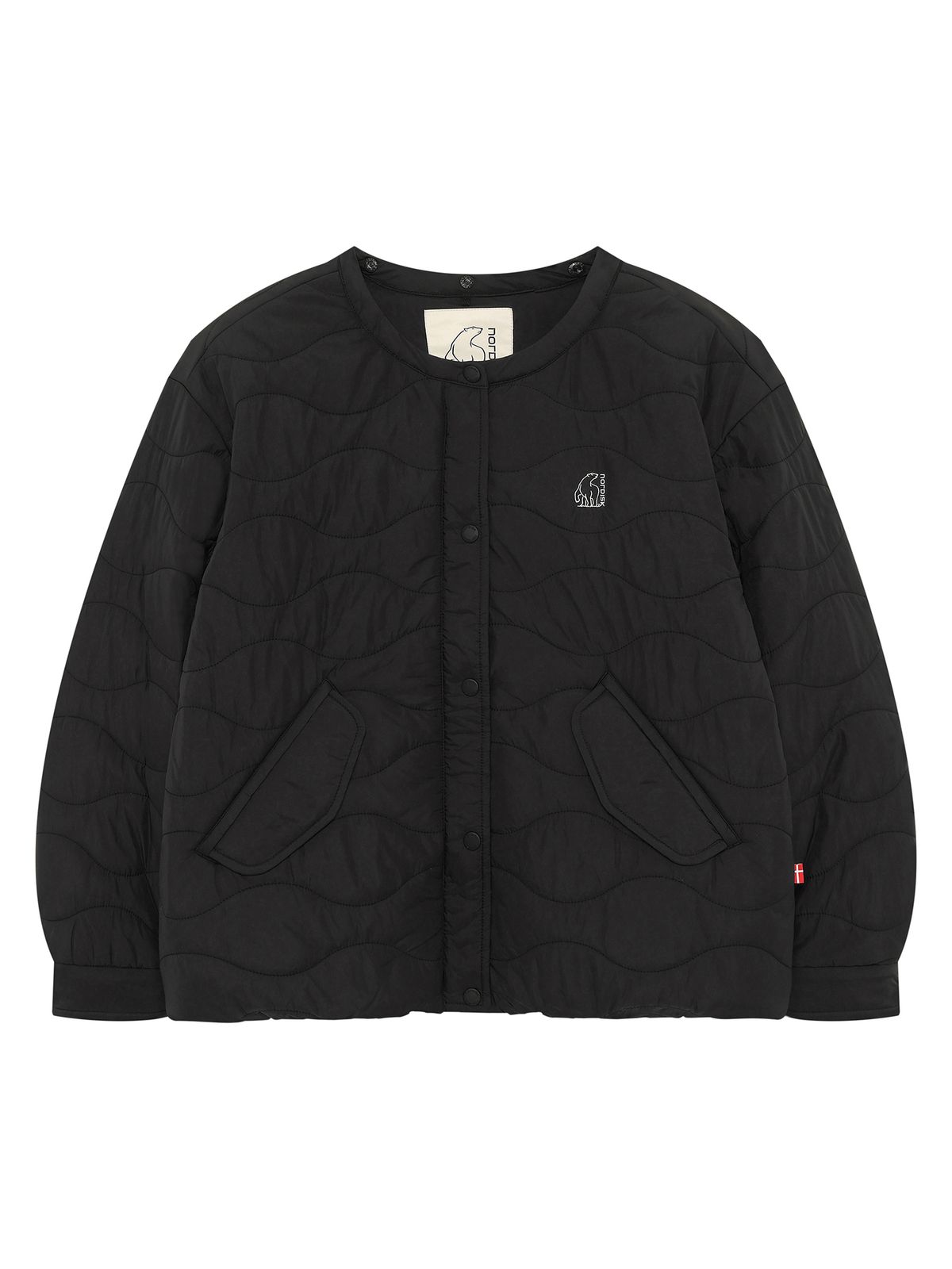 노르디스크(NORDISK) 트리니티 퀼팅 자켓 SHORT (3WAY) - W_Black