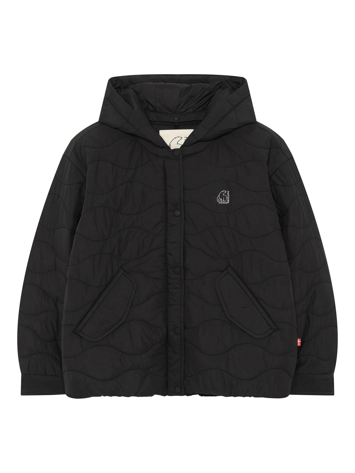 노르디스크(NORDISK) 트리니티 퀼팅 자켓 SHORT (3WAY) - W_Black