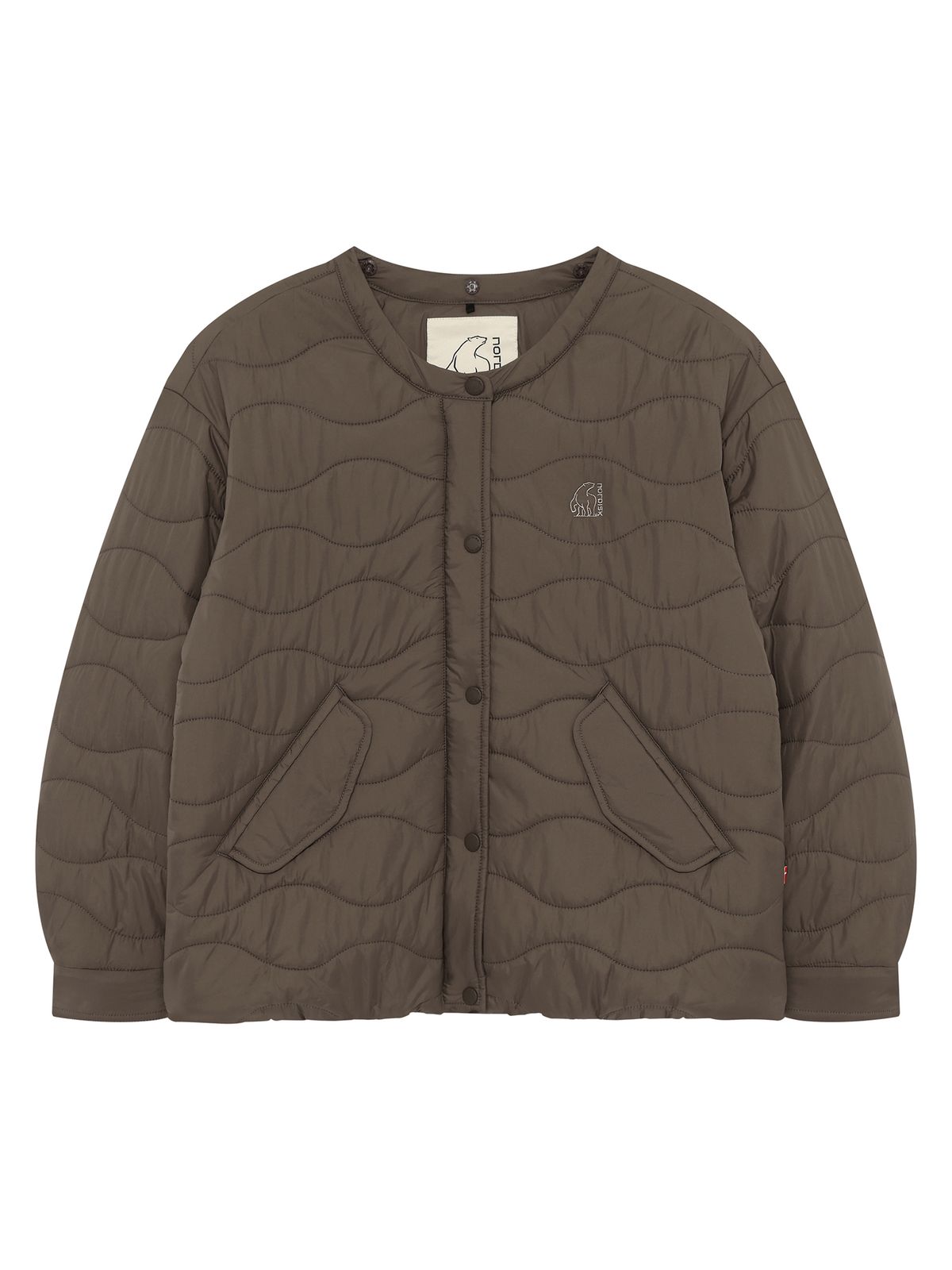 노르디스크(NORDISK) 트리니티 퀼팅 자켓 SHORT (3WAY) - W_Dark Brown
