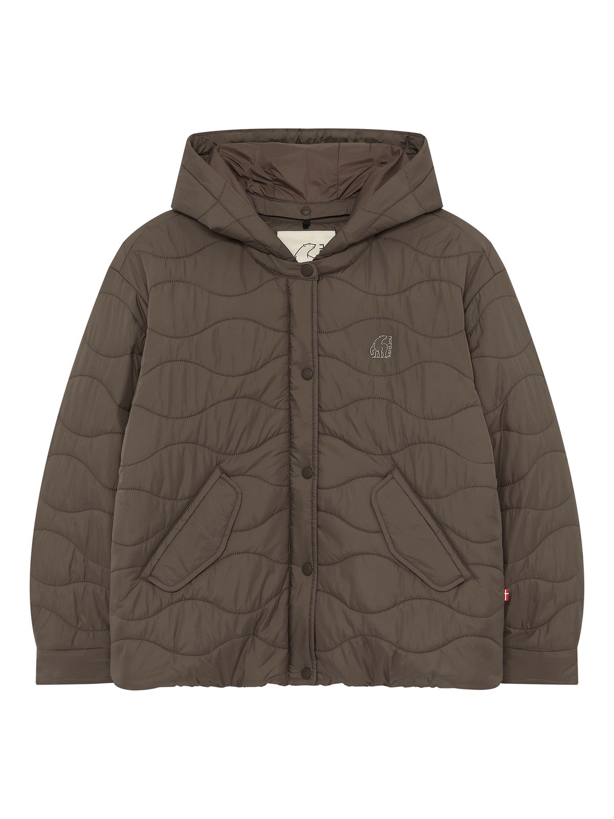 노르디스크(NORDISK) 트리니티 퀼팅 자켓 SHORT (3WAY) - W_Dark Brown