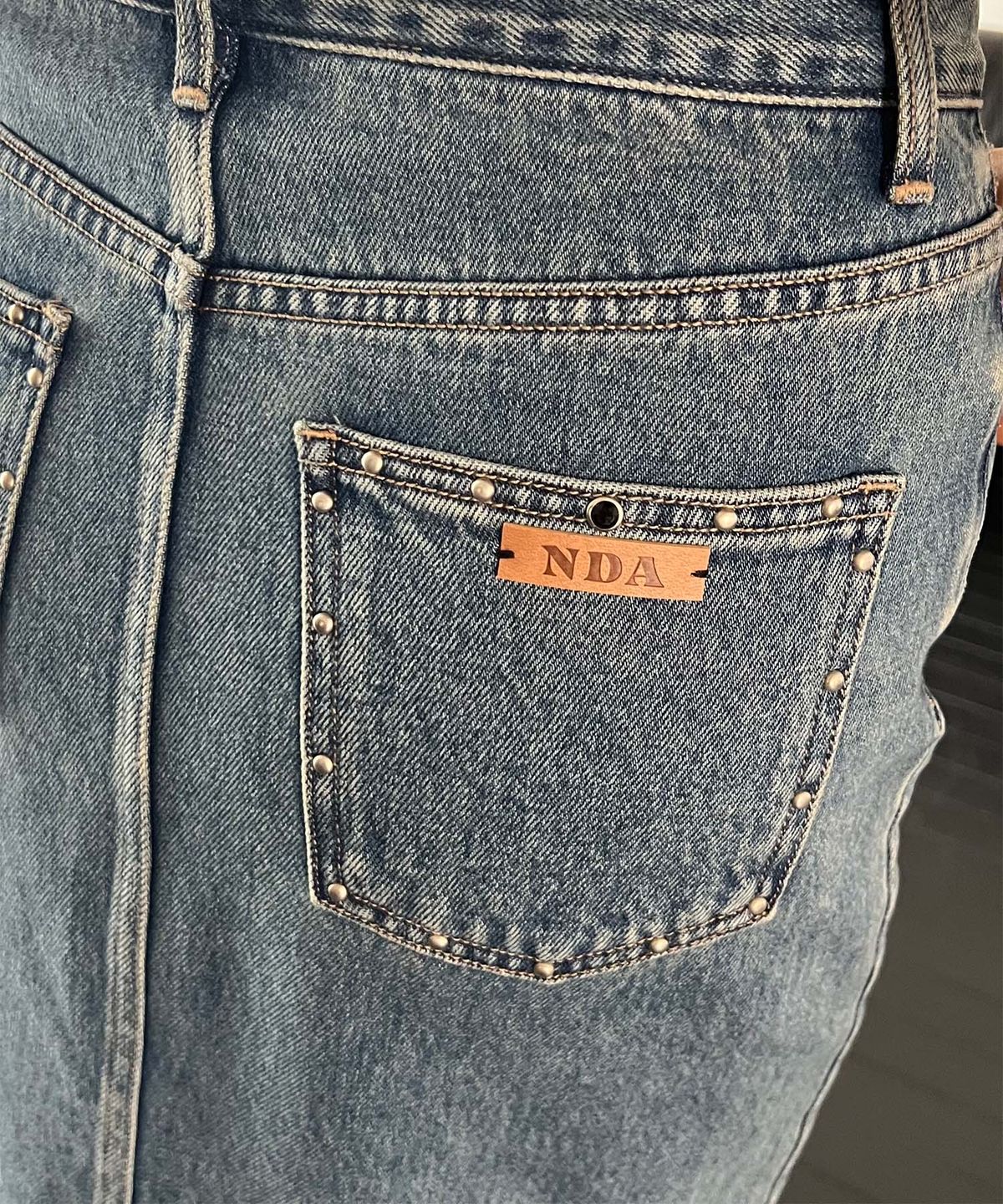 엔디에이 스튜디오(NDA STUDIO) Ssin Vintage Long Denim Skirt