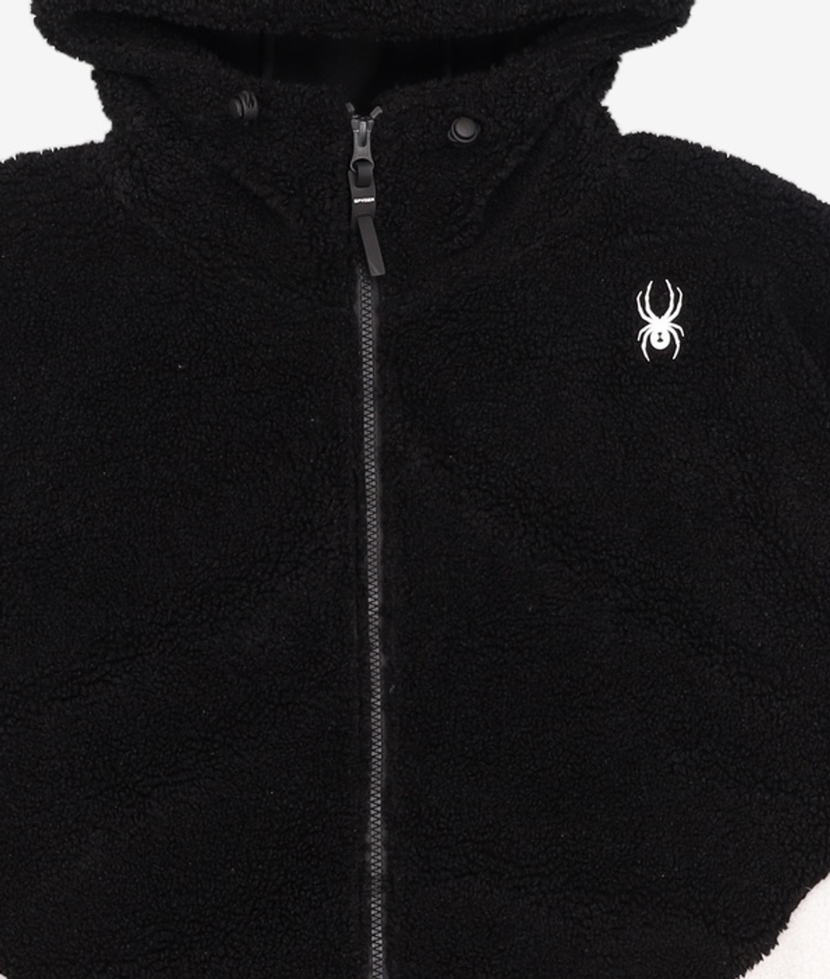 스파이더(SPYDER) 공용 라인 블록 플리스 집업 SPFWCNFT308UBLK XL