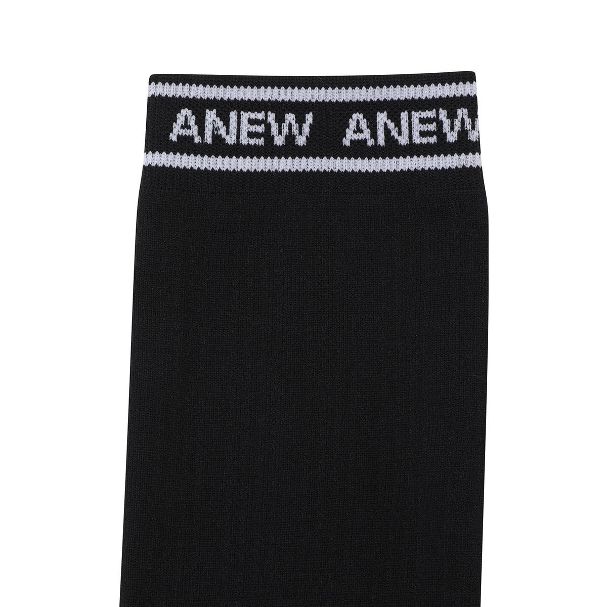 어뉴골프(ANEW GOLF) WOMEN AQUA MESH KNEE SOCKS_BK