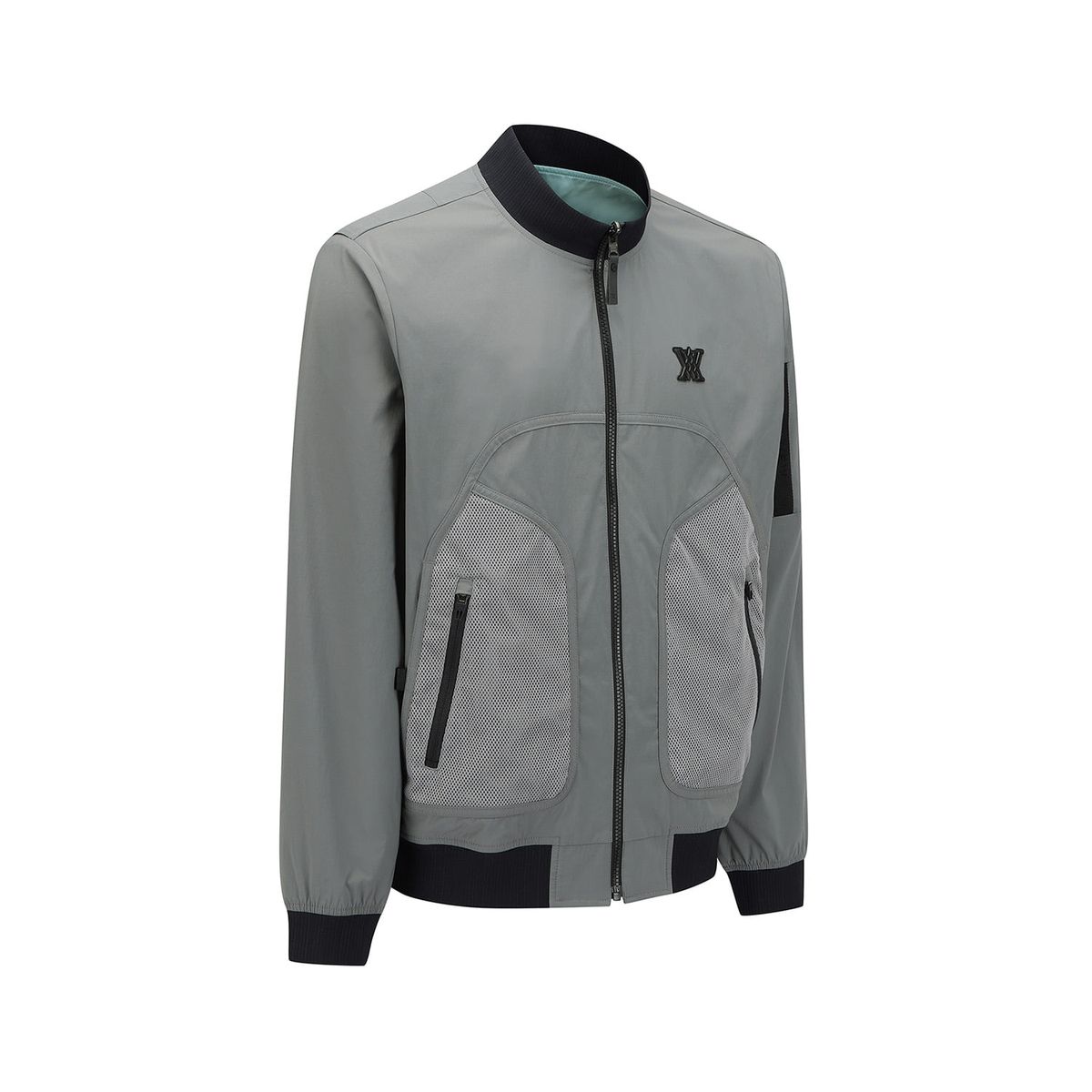 어뉴골프(ANEW GOLF) MEN FA GRADATION PATTERN REVERSIBLE JACKET_DG
