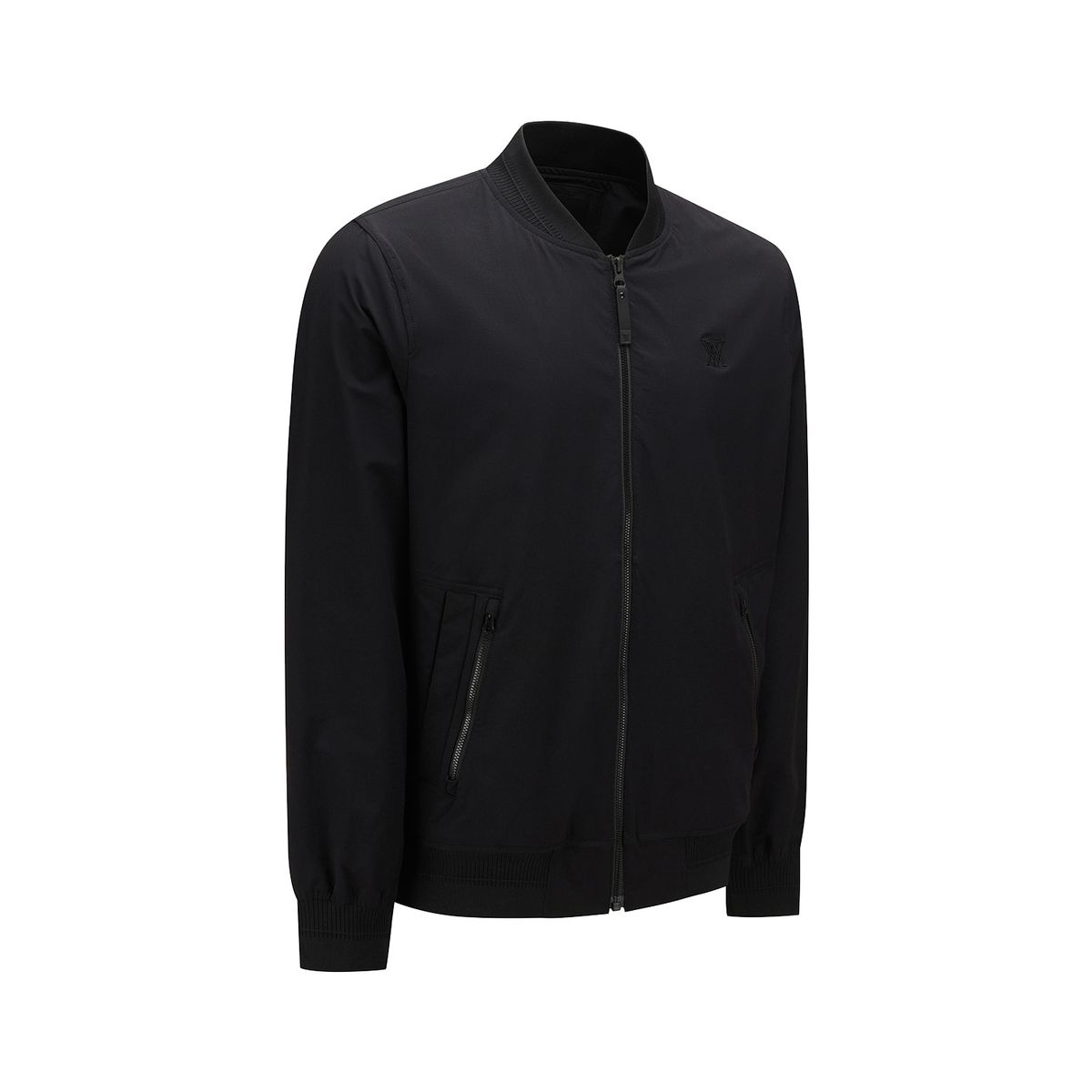 어뉴골프(ANEW GOLF) MEN FA SIGNATURE MA-1 JACKET_BK