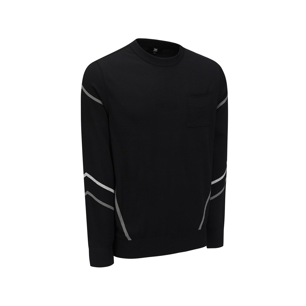 어뉴골프(ANEW GOLF) MEN FA ESSENTIAL SWEATER_BK