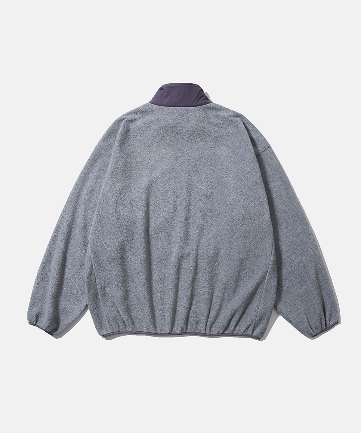 모이프(MOIF) [AW26] HIKER FLEECE PULLOVER JUMPER / HEATHER GRAY
