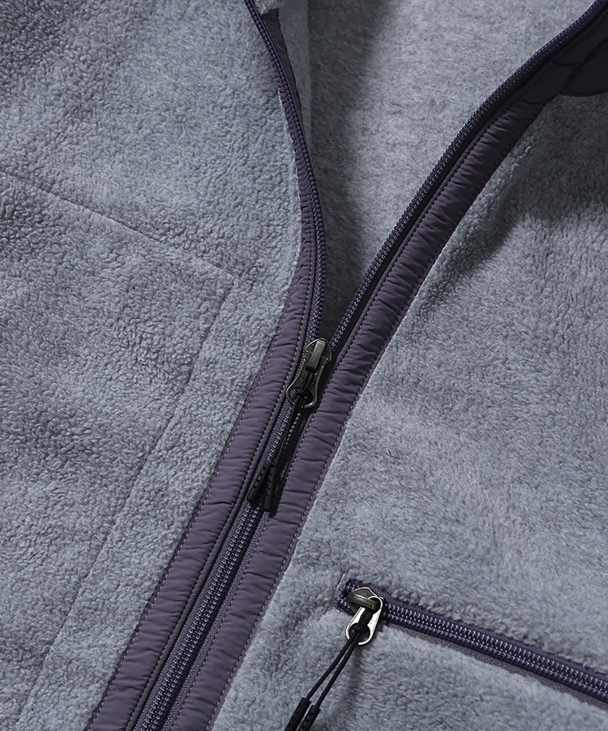 모이프(MOIF) [AW26] HIKER FLEECE PULLOVER JUMPER / HEATHER GRAY