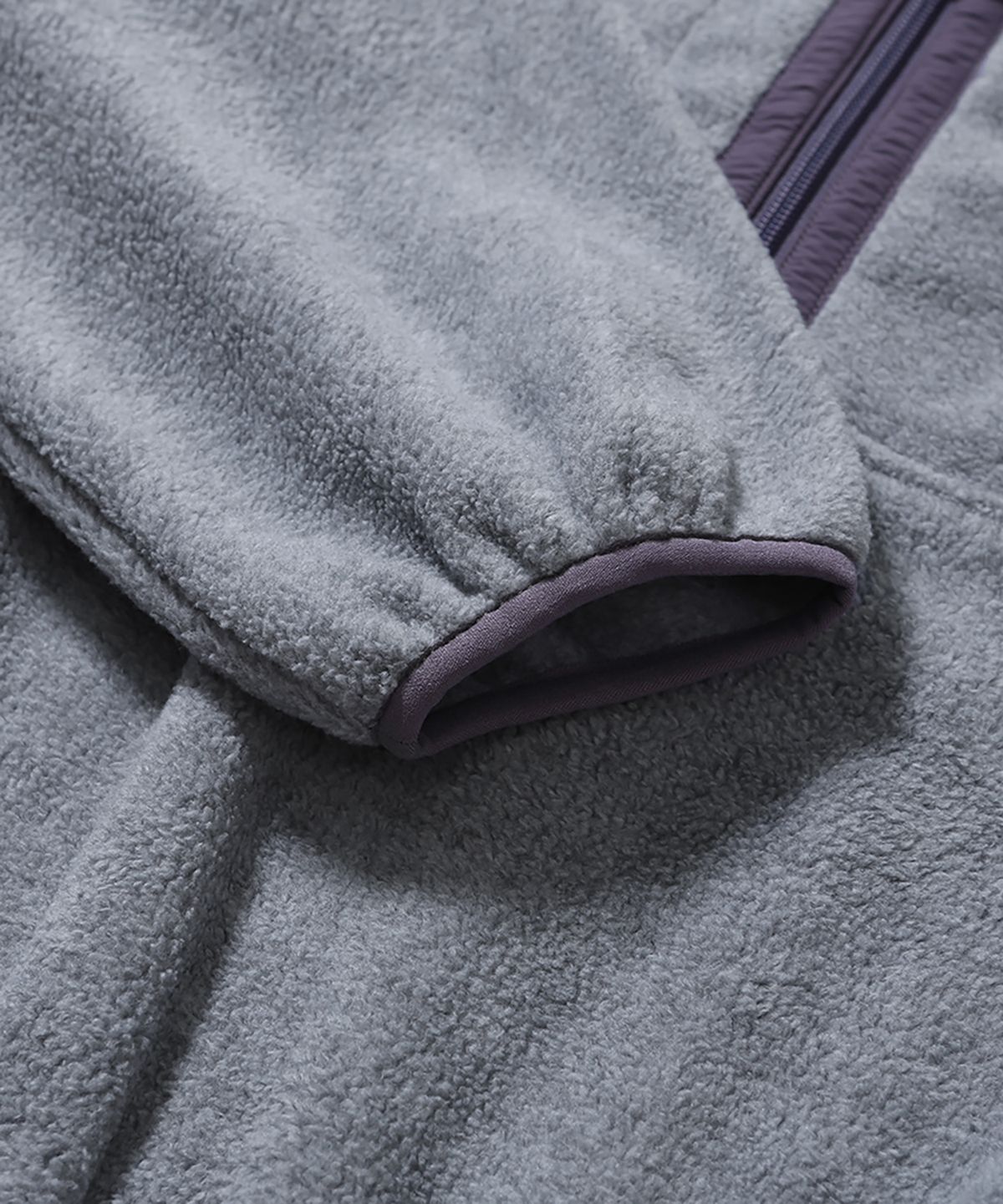 모이프(MOIF) [AW26] HIKER FLEECE PULLOVER JUMPER / HEATHER GRAY