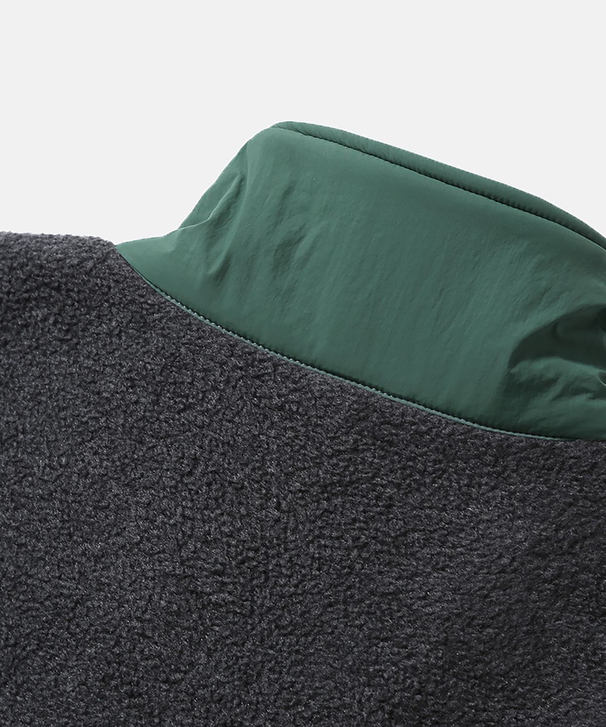 모이프(MOIF) [AW26] HIKER FLEECE PULLOVER JUMPER / CHARCOAL