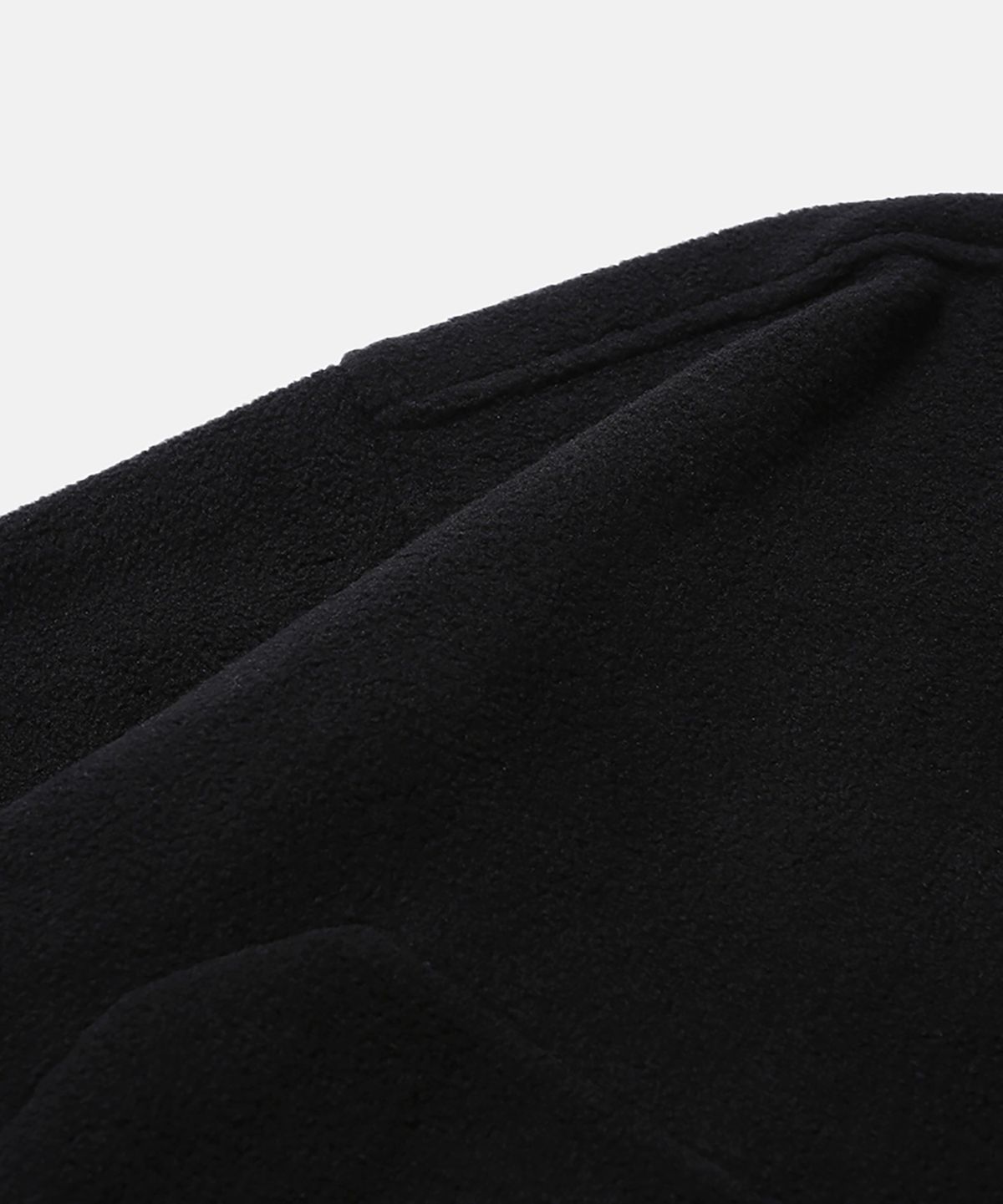모이프(MOIF) [AW26] HIKER FLEECE PULLOVER JUMPER / BLACK