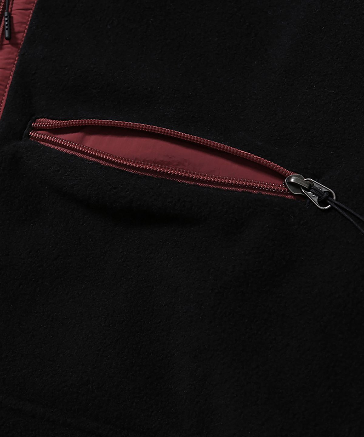 모이프(MOIF) [AW26] HIKER FLEECE PULLOVER JUMPER / BLACK