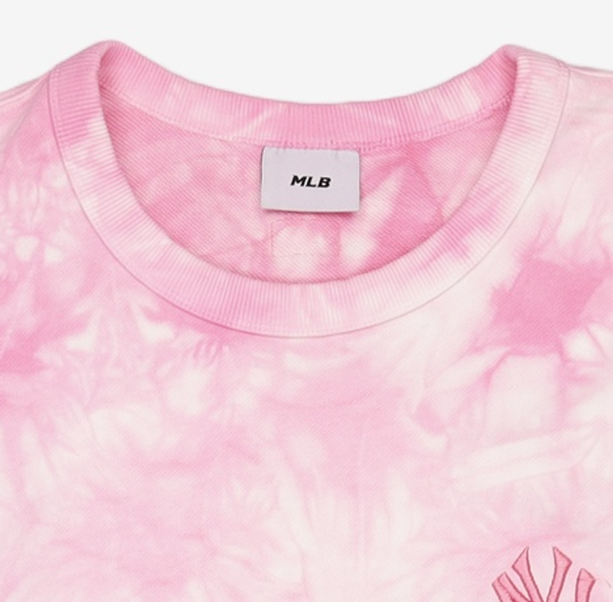 엠엘비(MLB) 타이다이 오버핏 맨투맨 NY (Pink) M