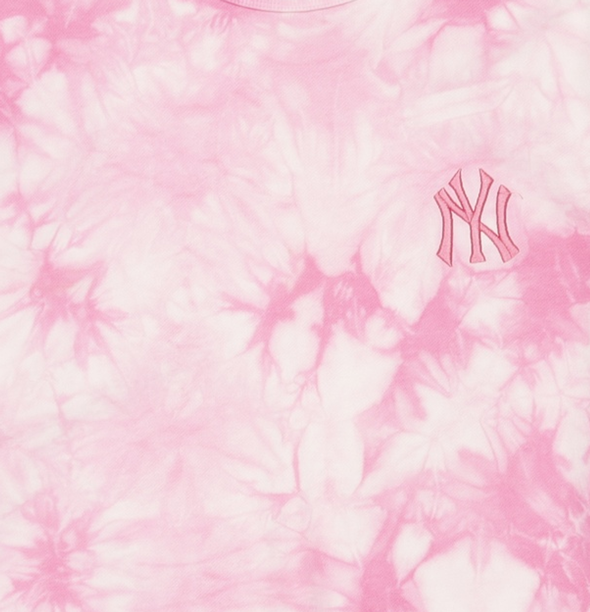 엠엘비(MLB) 타이다이 오버핏 맨투맨 NY (Pink) M