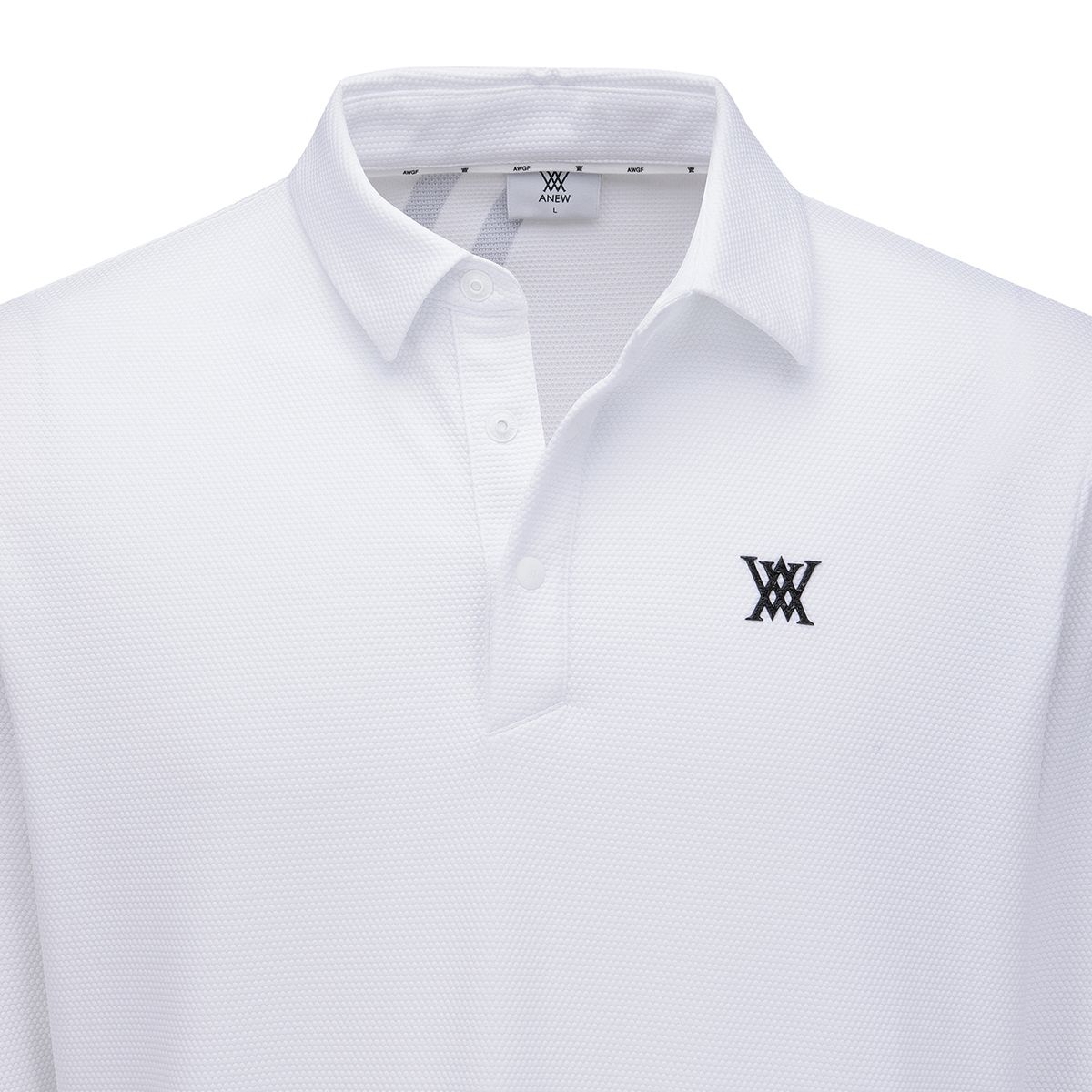 어뉴골프(ANEW GOLF) MEN FA ESSENTIAL LONG T-SHIRT_WH