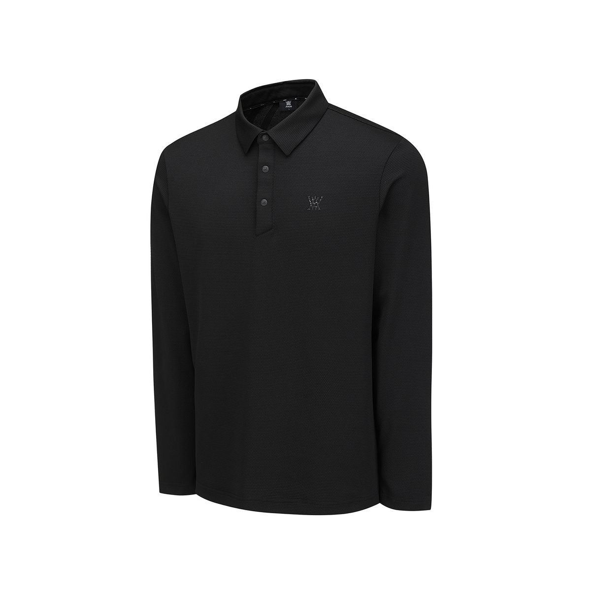 어뉴골프(ANEW GOLF) MEN FA ESSENTIAL LONG T-SHIRT_BK