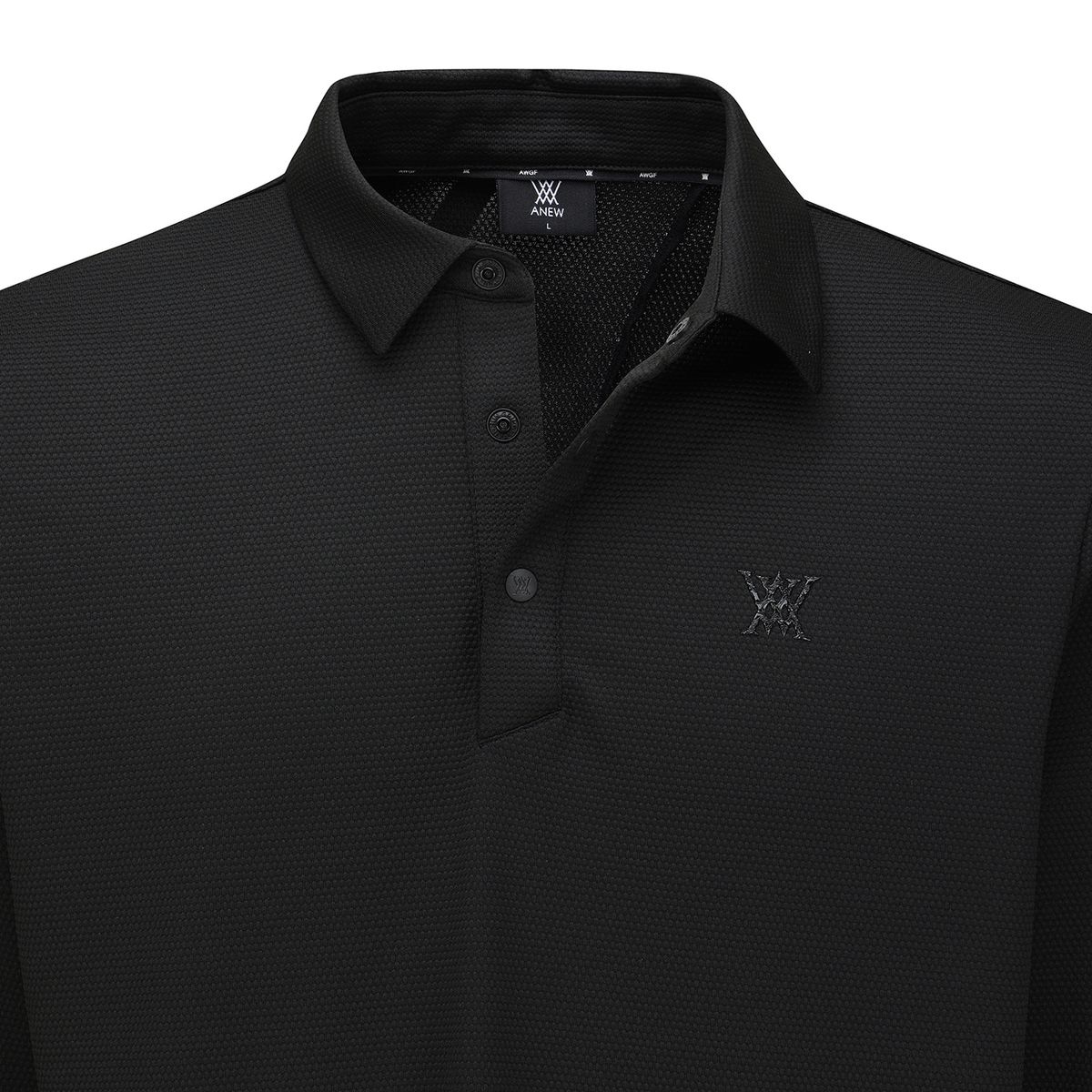 어뉴골프(ANEW GOLF) MEN FA ESSENTIAL LONG T-SHIRT_BK