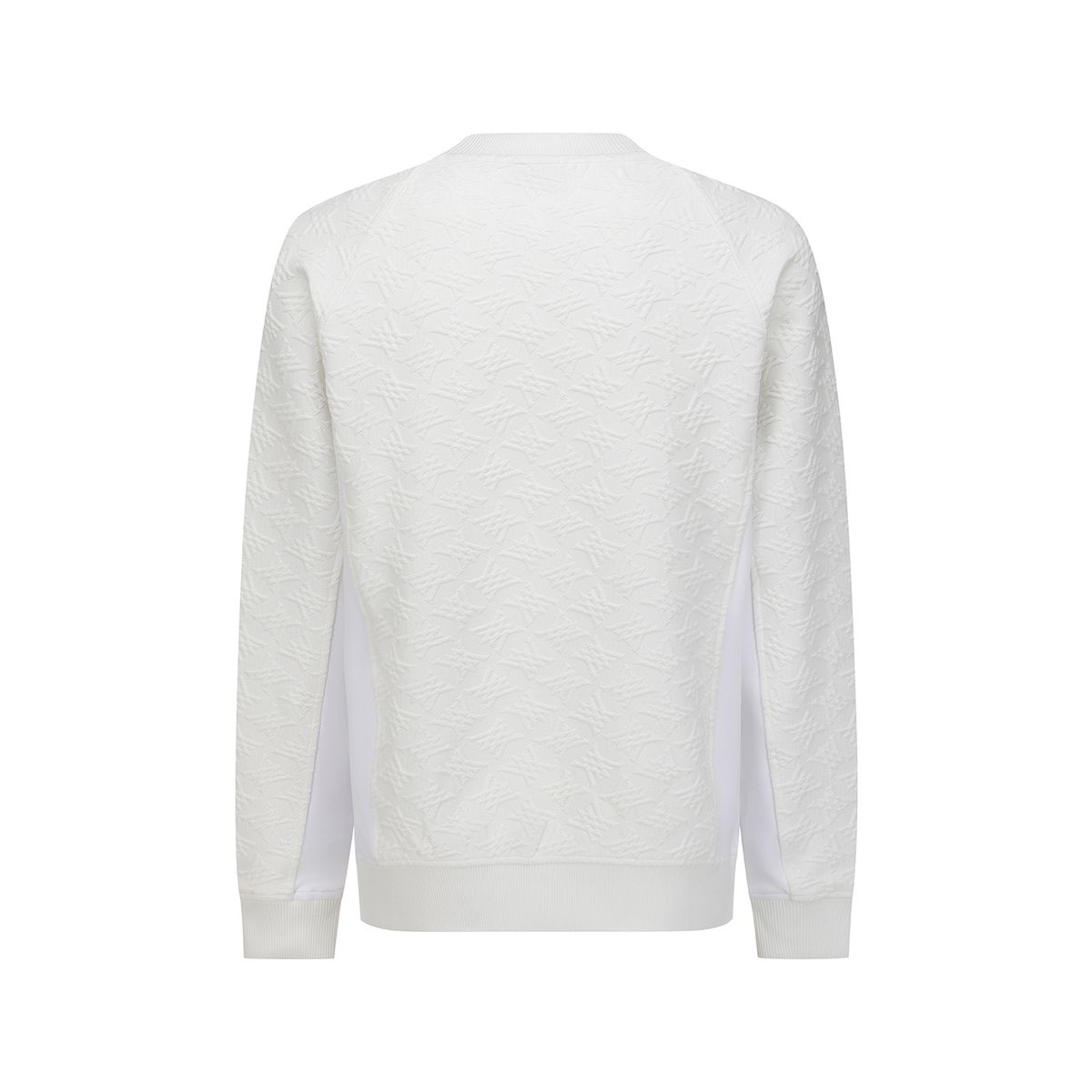 어뉴골프(ANEW GOLF) MEN FA LOGO PATTERN SWEATSHIRT_WH
