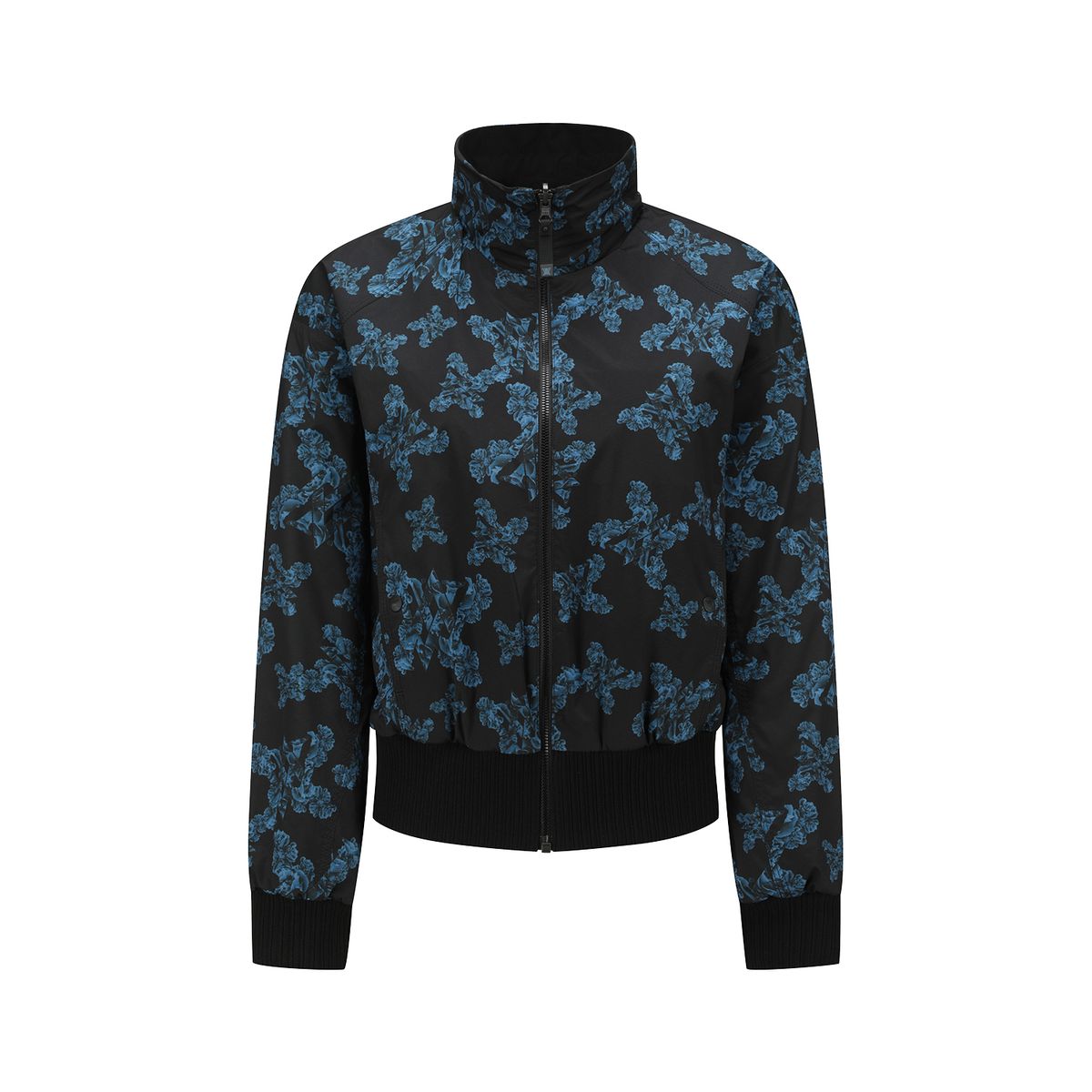 어뉴골프(ANEW GOLF) WOMEN FA FLOWER PATTERN REVERSIBLE JACKET_BK