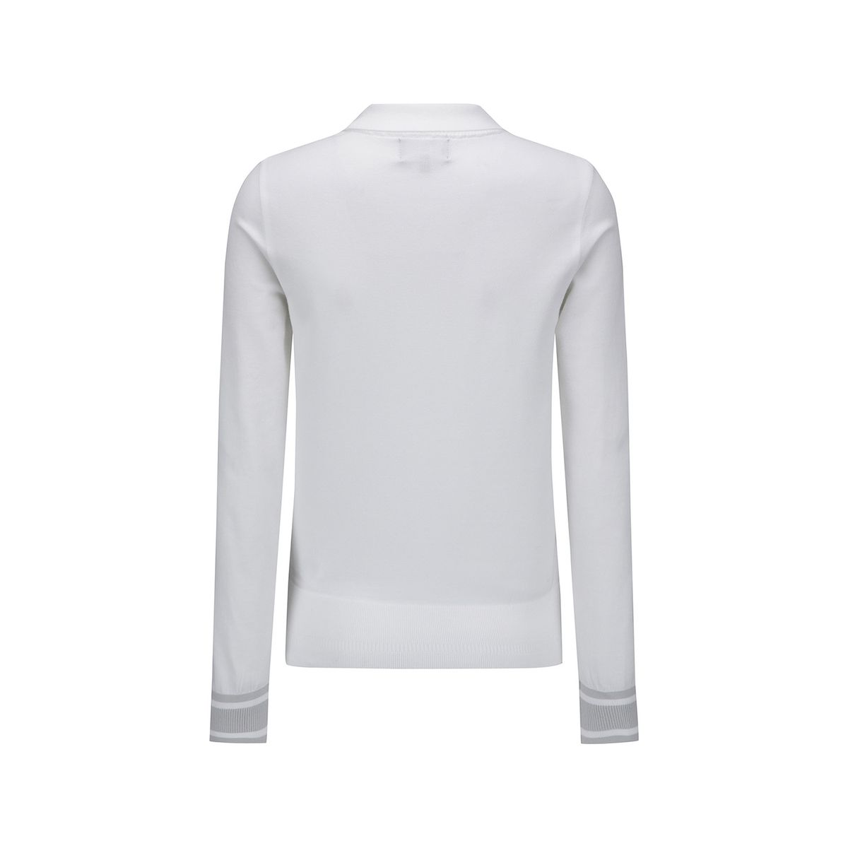 어뉴골프(ANEW GOLF) WOMEN FA LOGO PATTERN SWEATER_WH