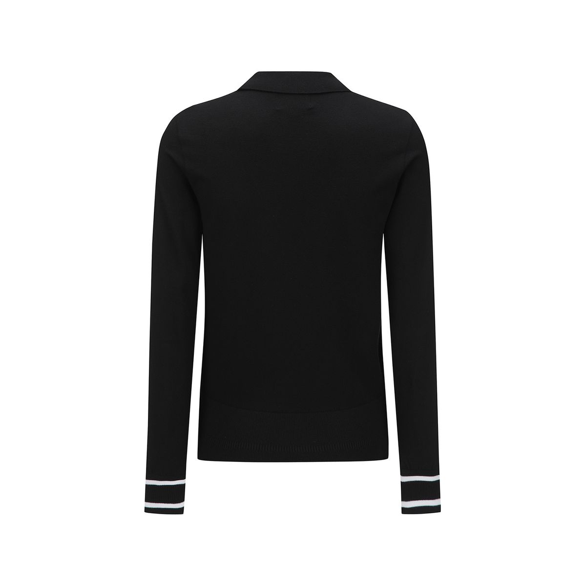 어뉴골프(ANEW GOLF) WOMEN FA LOGO PATTERN SWEATER_BK