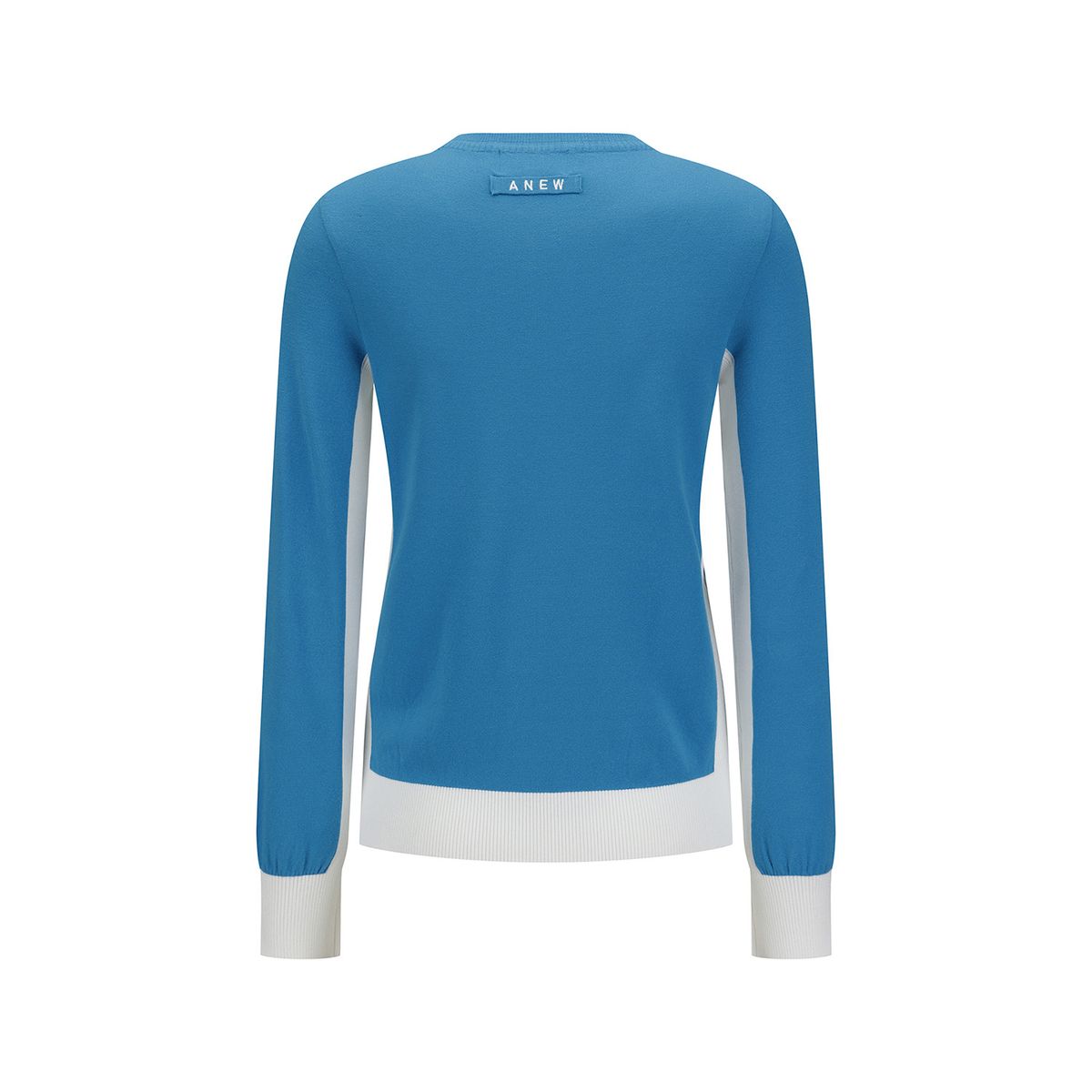 어뉴골프(ANEW GOLF) WOMEN FA ROUND SWEATER_BL