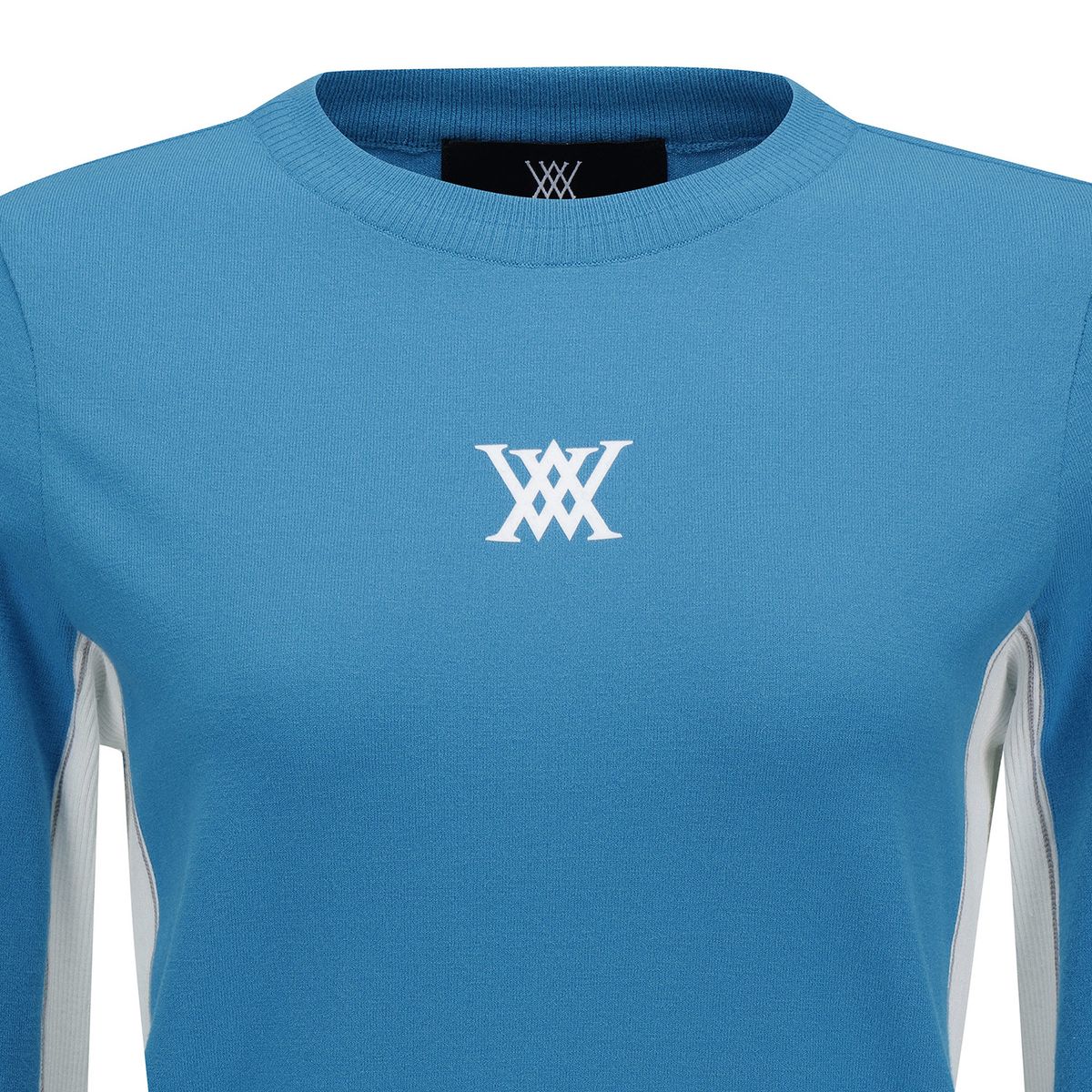 어뉴골프(ANEW GOLF) WOMEN FA ROUND SWEATER_BL