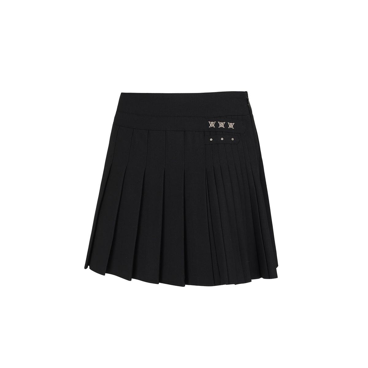 어뉴골프(ANEW GOLF) WOMEN FA ESSENTIAL PLEATED SKIRT _BK