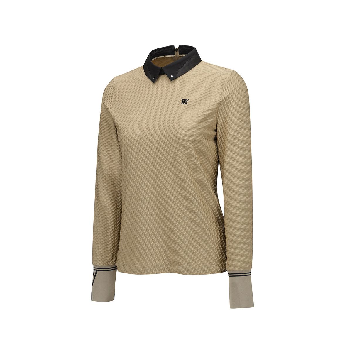 어뉴골프(ANEW GOLF) WOMEN FA BACK ZIP-UP LONG T-SHIRT_BE