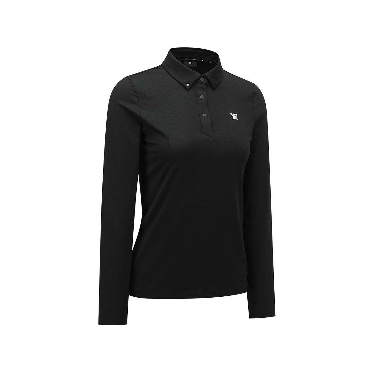 어뉴골프(ANEW GOLF) WOMEN FA ESSENTIAL LONG T-SHIRT_BK
