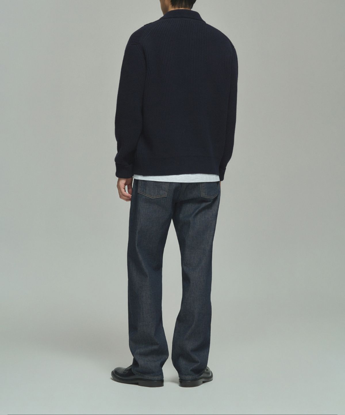레어토라(RARETORA) ROY FULL ZIP KNIT PARKA V2  - DEEP NAVY