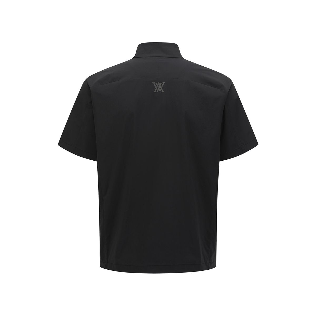 어뉴골프(ANEW GOLF) MEN ASYMMETRIC SHORT SLEEVE ANORAK_BK
