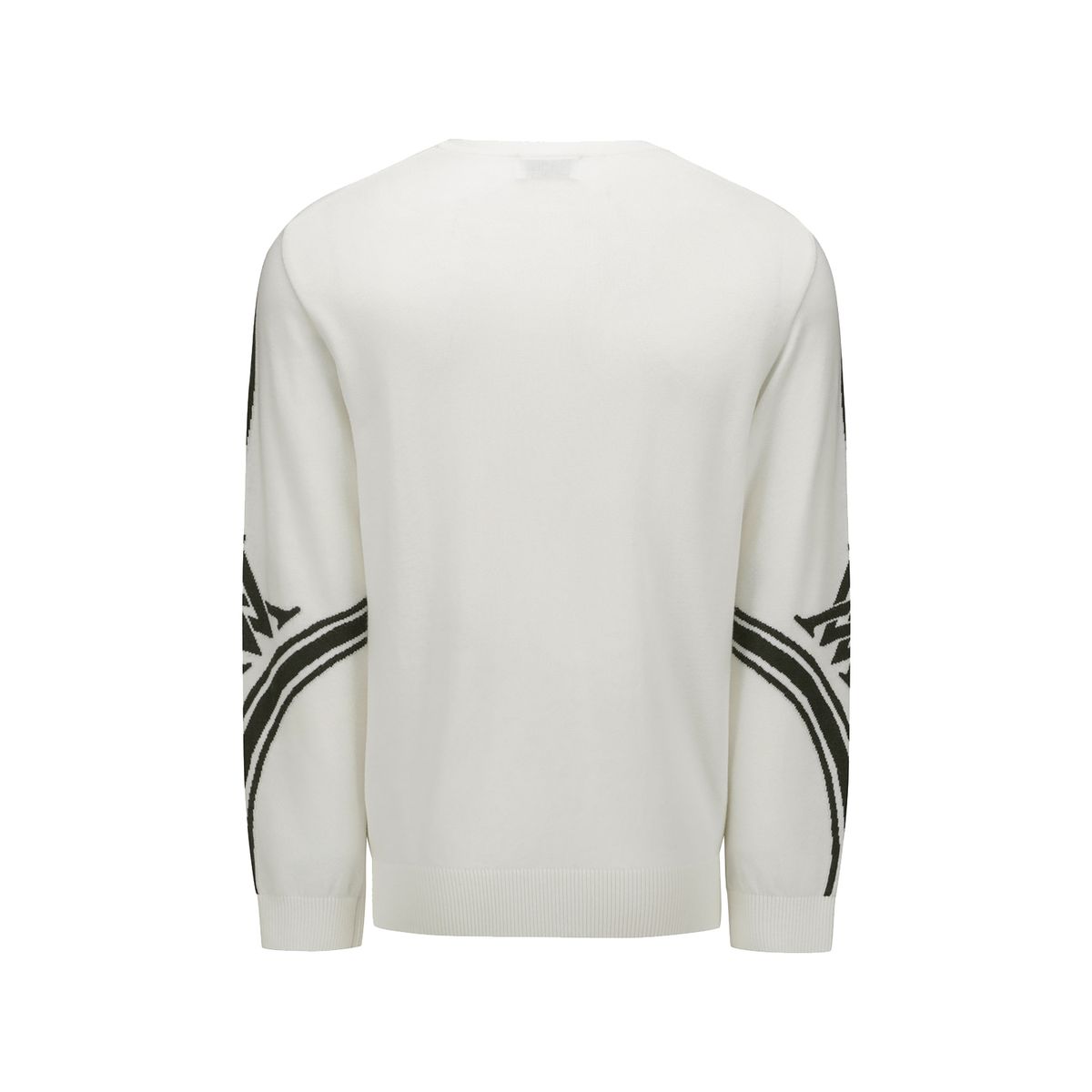 어뉴골프(ANEW GOLF) MEN LOGO SLEEVE CREWNECK SWEATER_OW