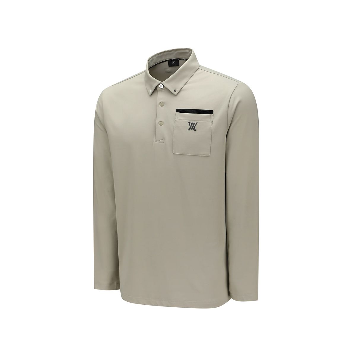 어뉴골프(ANEW GOLF) MEN STUD POCKET T-SHIRT_KB