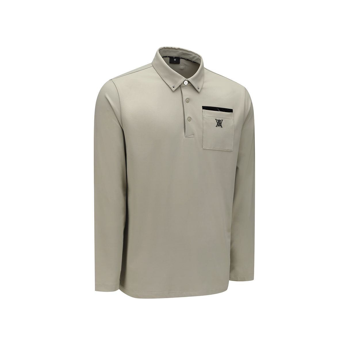 어뉴골프(ANEW GOLF) MEN STUD POCKET T-SHIRT_KB