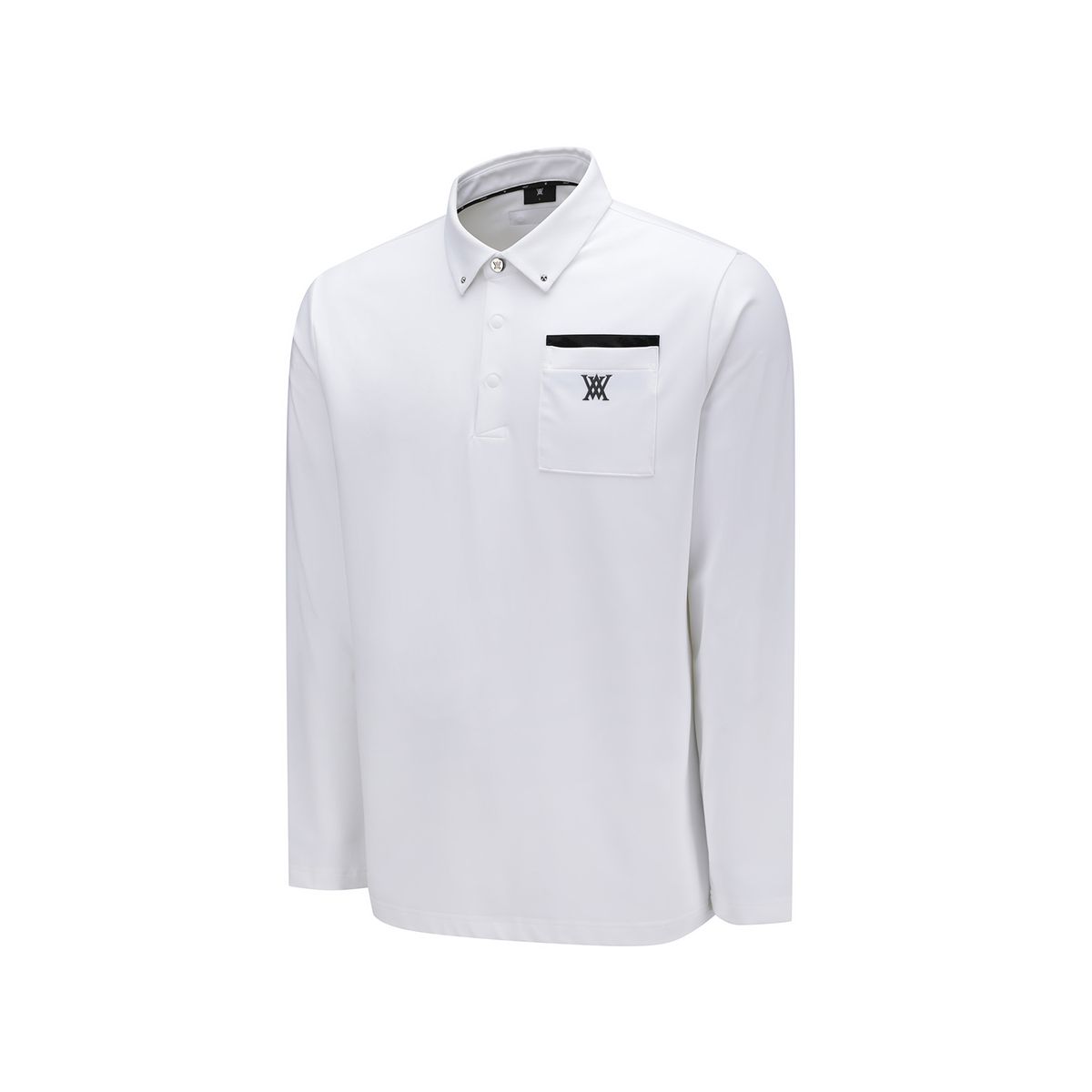어뉴골프(ANEW GOLF) MEN STUD POCKET T-SHIRT_OW