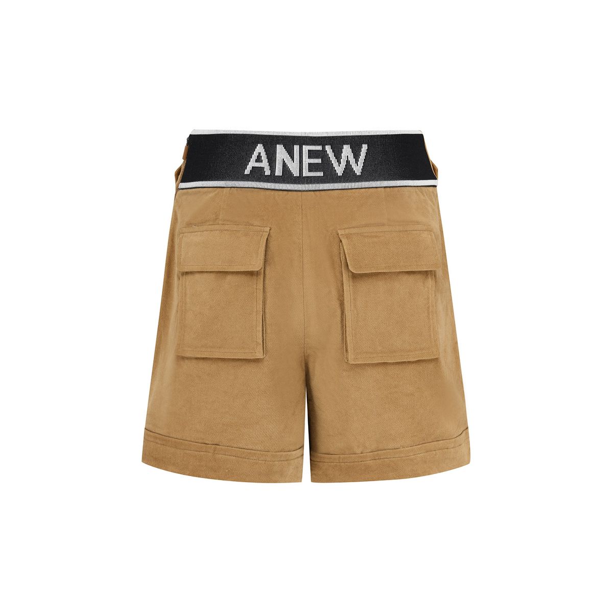 어뉴골프(ANEW GOLF) WOMEN VELVET HIGH WAIST HALF PANTS_CM